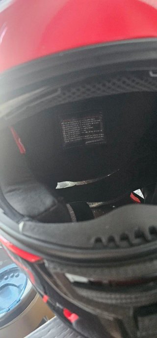 Casco Moto Marc Márquez Rojo