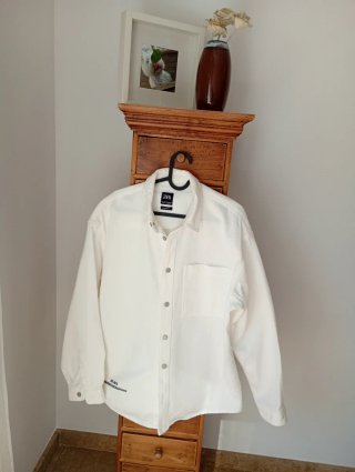 Sobrecamisa ZARA Blanca Talla M