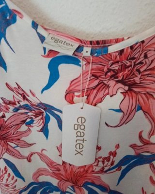Camisón tirantes fino estampado floral