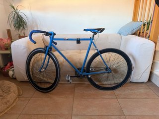 Bicicleta azul