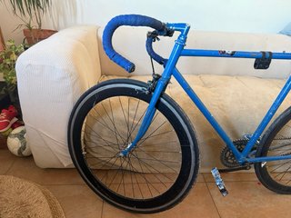 Bicicleta azul