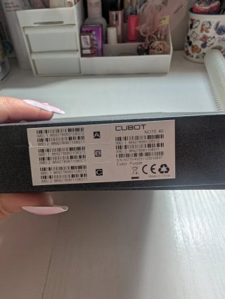 Teléfono Cubot Note 40 Morado 1 año de garantía