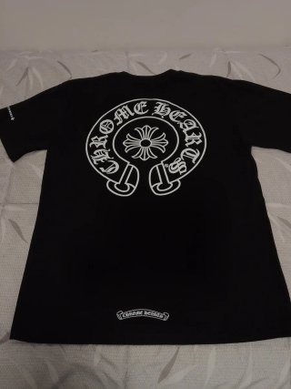 Camiseta Chrome Hearts Negra Verano