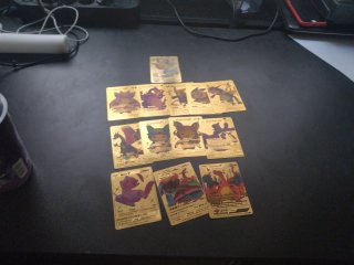 Cartas Pokémon Doradas FALSAS