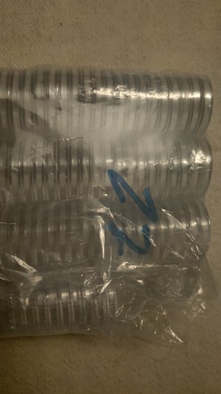 70 Cápsulas para Moedas 22mm