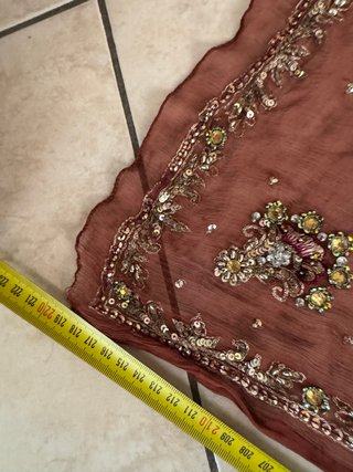 Scialle Dupatta Rajasthan originale