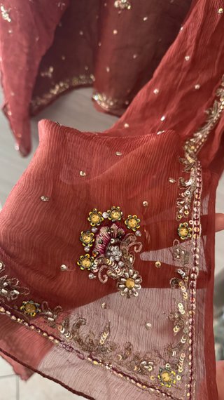 Scialle Dupatta Rajasthan originale