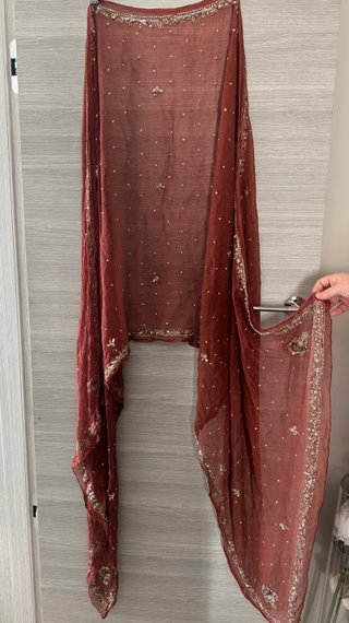 Scialle Dupatta Rajasthan originale