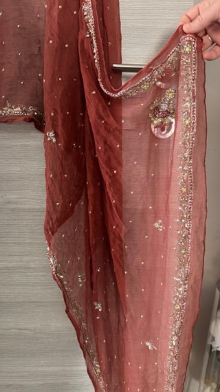 Scialle Dupatta Rajasthan originale