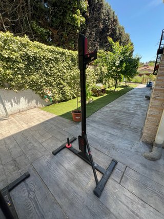 Supporto per barra da palestra regolabile 75-120cm