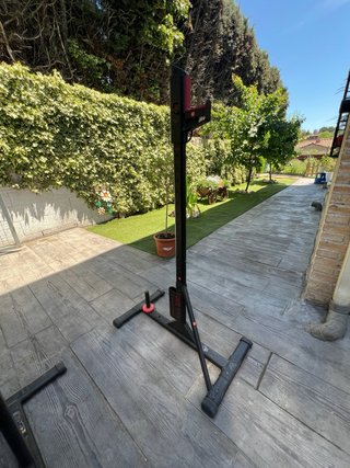 Supporto per barra da palestra regolabile 75-120cm