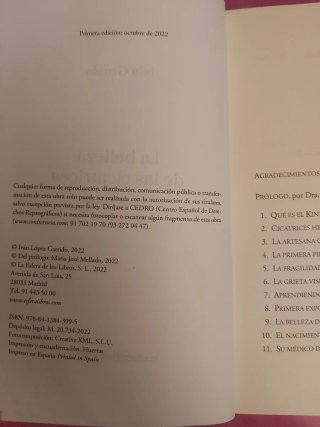 La belleza de las cicatrices
