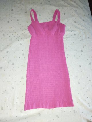 Vestido rosa Shein talla S