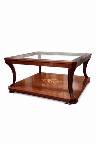 Mesa de centro de madera maciza