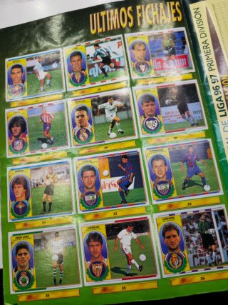 Álbum Liga 96/97 Coleccionista Completo