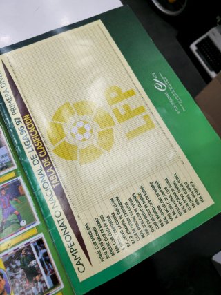 Álbum Liga 96/97 Coleccionista Completo
