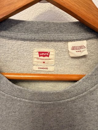 Sudadera Levi's Crewneck Gris