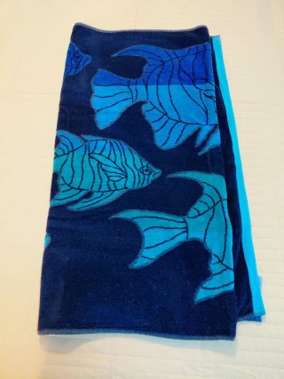 Telo mare Pretti con disegno pesce