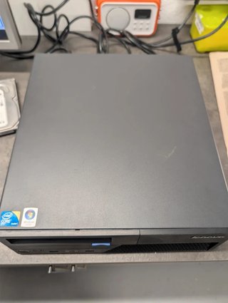 Lenovo ThinkCentre Negro/Plateado