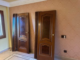 Puertas de madera con cristal