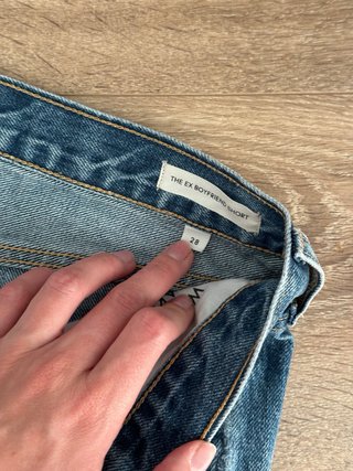 Shorts vaqueros desgastados