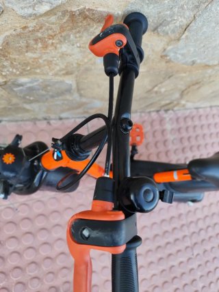 Bicicleta infantile 14 Btwin con ruote stabilizzatrici