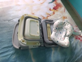 Bañera para bebé plegable con cojín