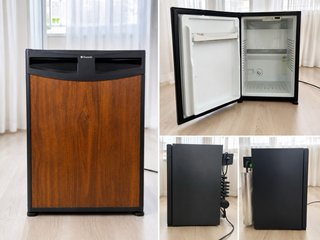 Mini nevera Dometic efecto madera