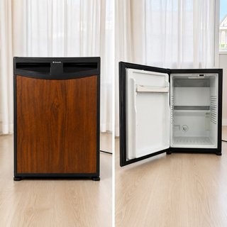 Mini nevera Dometic efecto madera