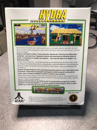 Hydra Atari Lynx Video Game Card