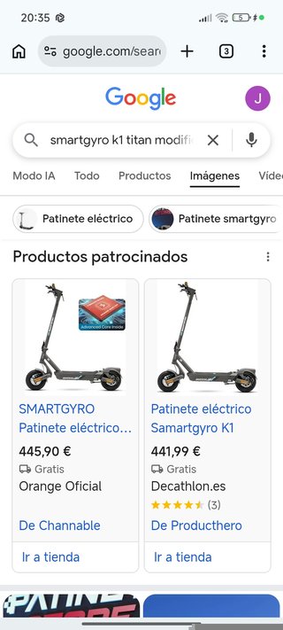 Smartgyro K1 TITAN Patinete Eléctrico
