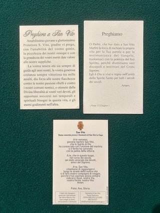 7 Santini San Vito Martire