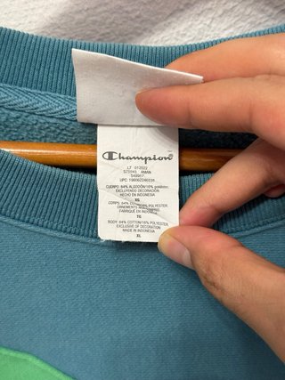 Sudadera Champion Colorblock Y2K