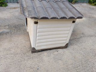 Caseta para perro de plástico
