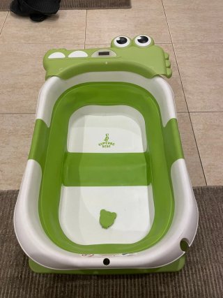 Bañera Bebé Cocodrilo Plegable