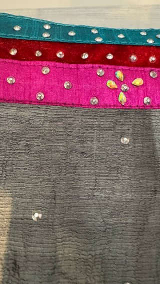 Scialle Dupatta fatto a mano Rajasthan