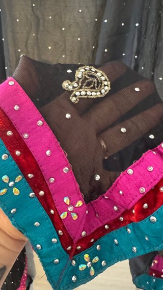 Scialle Dupatta fatto a mano Rajasthan