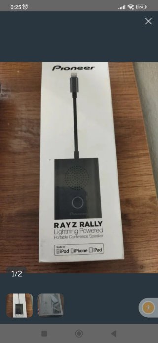 Altavoz Portátil Pioneer Rayz Rally Lightning