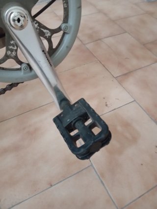 Bicicleta Plegable Plata