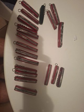 20 Victorinox Swiss Army Coltelli