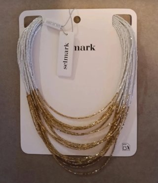 Collar Selmark Dorado y Plateado