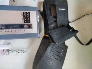 Antigua grabadora Sanyo Pocket Corder