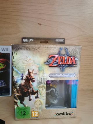Zelda Twilight Princess HD Wii U + Amiibo