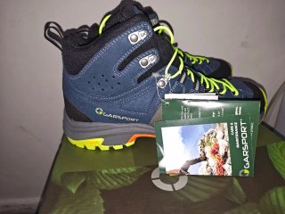 Scarpe trekking donna Garsport blu/verde