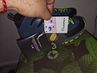 Scarpe trekking donna Garsport blu/verde