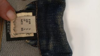Cazadora vaquera Bershka azul