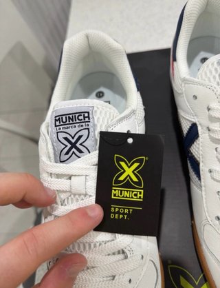 Zapatillas Futsal Munich Continental Talla 43