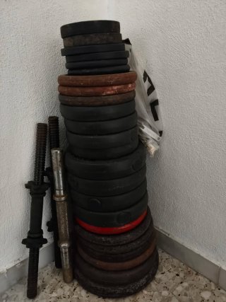 Dischi di pesi per palestra