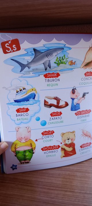 Diccionario infantil Español / Inglés / Francés