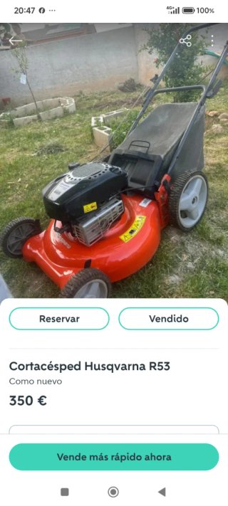 Cortacésped Husqvarna R53